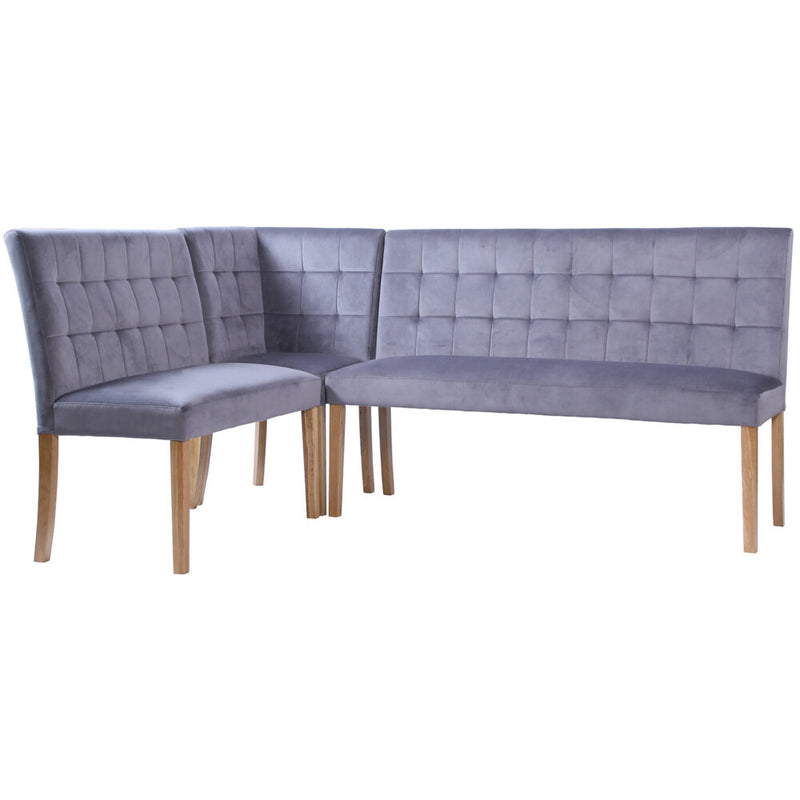 Oxford Padded Corner Bench Set