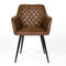 Phoenix Carver Dining Chair - Antique Brown