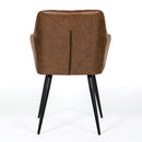 Phoenix Carver Dining Chair - Antique Brown