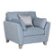 Cantrell 1 Seat Sofa - Blue