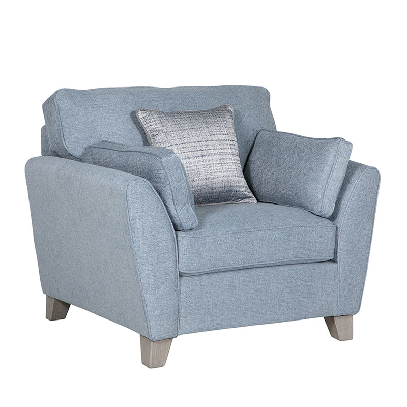 Jasmine 1 Seat Sofa - Blue