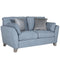 Cantrell 2 Seat Sofa - Blue