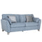 Cantrell 3 Seat Sofa - Blue