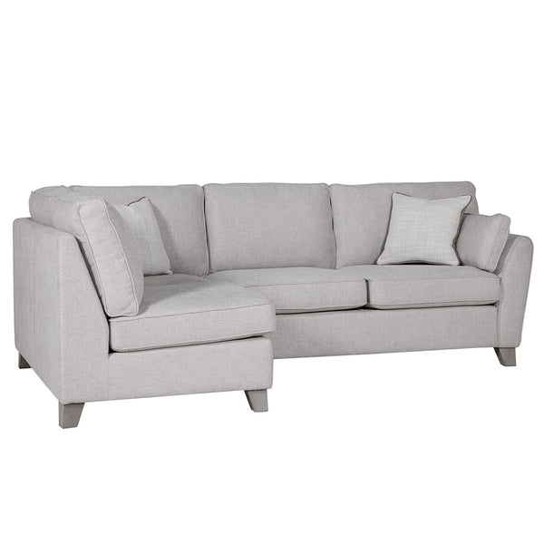 Jasmine Left Hand Corner Sofa - Light Grey