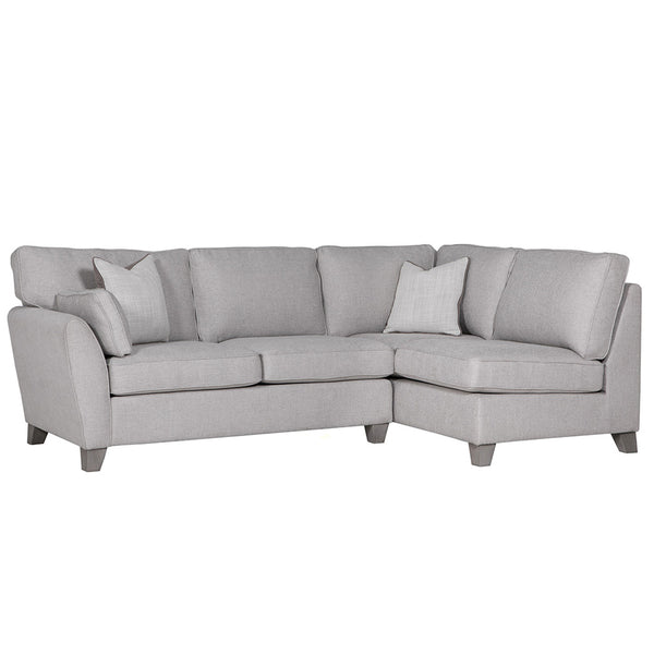 Cantrell Right Hand Corner Sofa - Light Grey