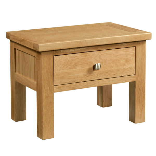 Oxford Oak Side Table With Drawer