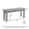 Oxford Rustic 104cm Bench