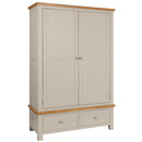Oxford Painted Double Wardrobe with 2 Drawers