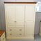 Eton Painted Triple Wardrobe with Drawers - Ex Display