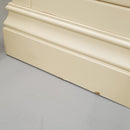 Eton Painted Triple Wardrobe with Drawers - Ex Display