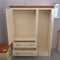 Eton Painted Triple Wardrobe with Drawers - Ex Display