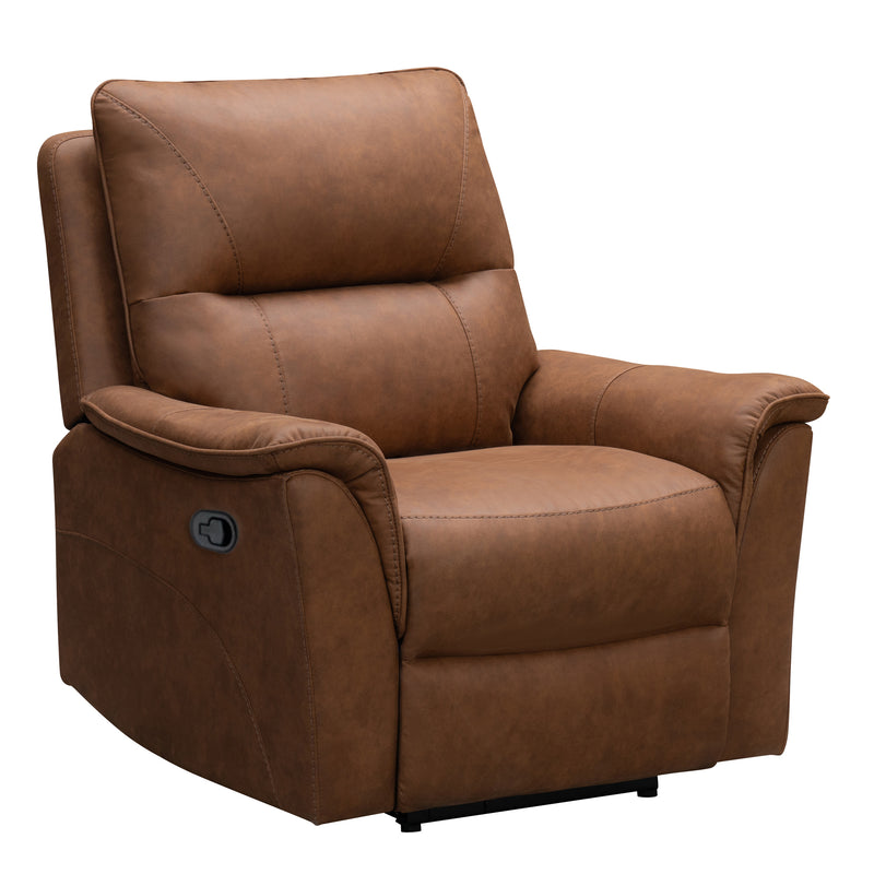 Oliver Single Seat Manual Recliner - Tan
