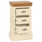 Eton Painted Compact 3 Drawer Bedside