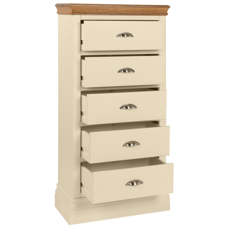 Eton Painted 5 Drawer Wellington