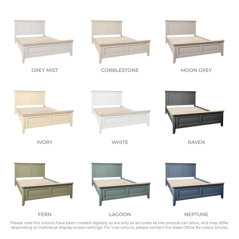 Sandringham 5' High Foot End Bed