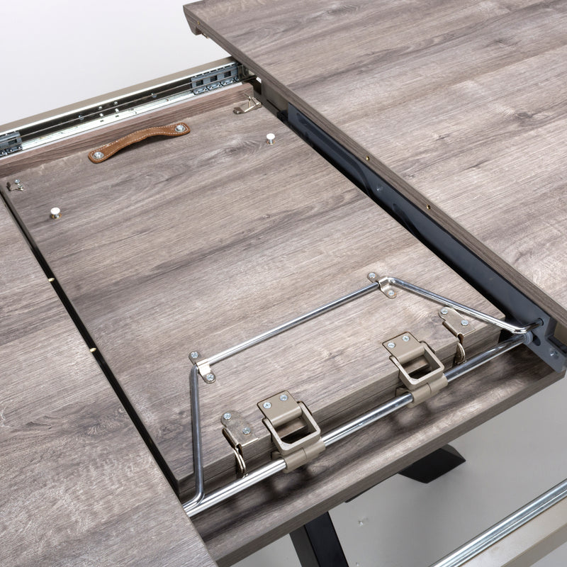 Vancouver Extending Round Table - Grey