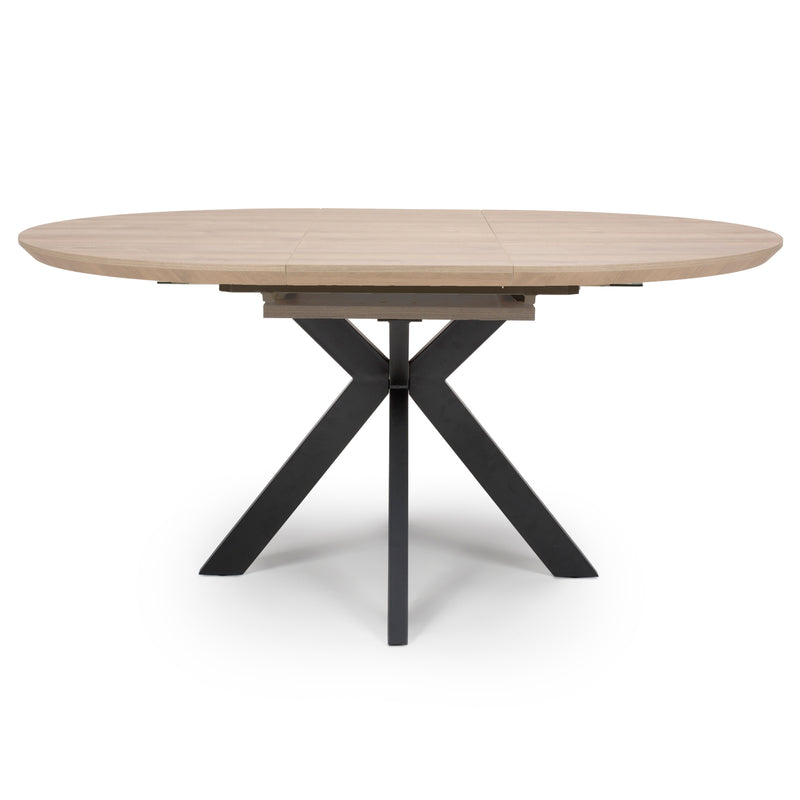 Vancouver Extending Round Table - Oak