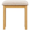 Arundel Oak Dressing Table Stool