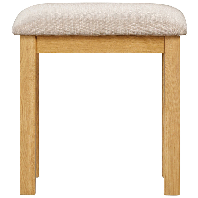 Arundel Oak Dressing Table Stool