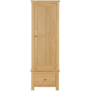 Arundel Oak Single Wardrobe