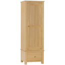 Arundel Oak Single Wardrobe