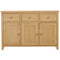 Arundel Oak 3 Door 3 Drawer Sideboard