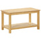 Arundel Oak Coffee Table with Shelf