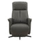 Hudson Swivel Accent Electric Recliner - Ash