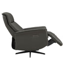 Hudson Swivel Accent Electric Recliner - Ash