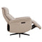 Hudson Swivel Accent Electric Recliner - Mushroom