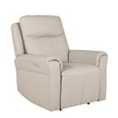 Hudson Electric Recliner - 1 Seater Stone