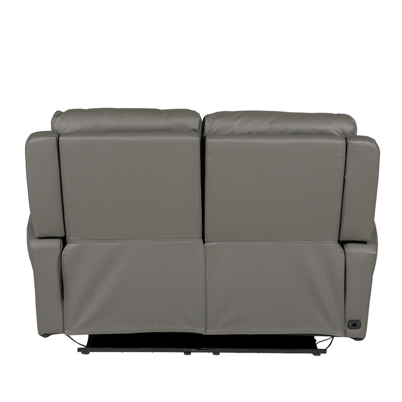Hudson Electric Recliner - 2 Seater Ash