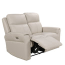 Hudson Electric Recliner - 2 Seater Stone