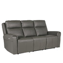 Hudson Electric Recliner - 3 Seater Ash