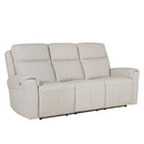 Hudson Electric Recliner - 3 Seater Stone