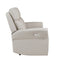 Hudson Electric Recliner - 3 Seater Stone