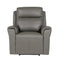 Hudson Electric Recliner - 1 Seater Ash