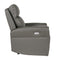 Hudson Electric Recliner - 1 Seater Ash