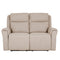 Hudson Electric Recliner - 2 Seater Mushroom