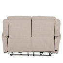Hudson Electric Recliner - 2 Seater Mushroom