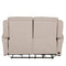 Hudson Electric Recliner - 2 Seater Mushroom
