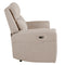 Hudson Electric Recliner - 2 Seater Mushroom