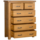 Brockenhurst Oak 2 Over 4 Chest