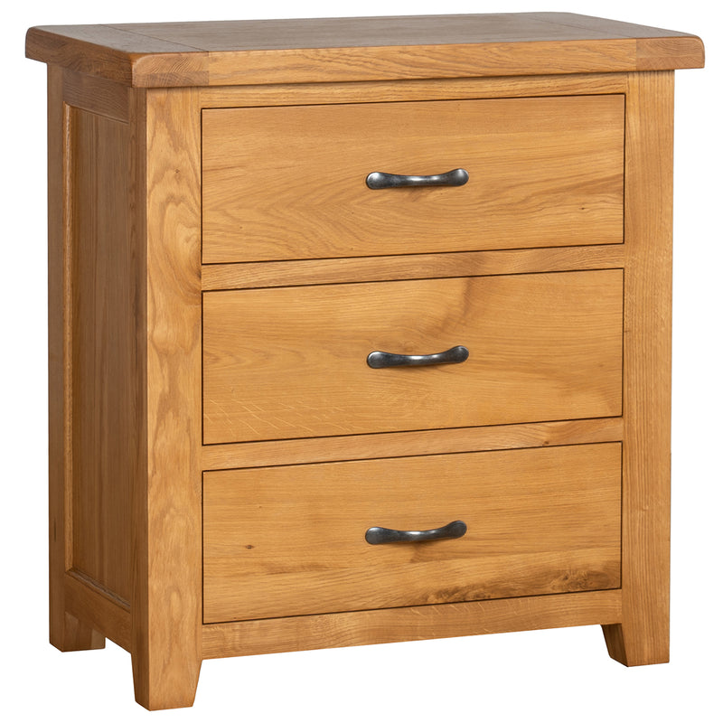 Brockenhurst Oak 3 Drawer Chest