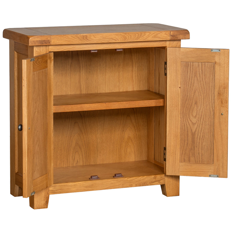 Brockenhurst Oak 2 Door Cabinet