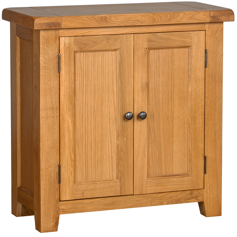 Brockenhurst Oak 2 Door Cabinet