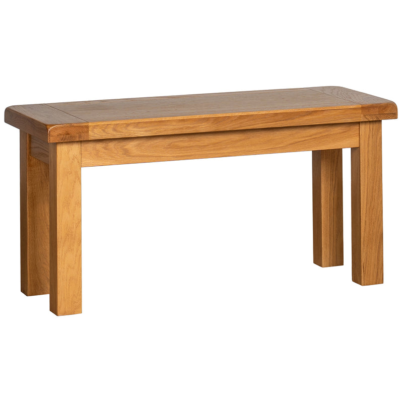 Brockenhurst Oak 104cm Bench