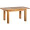 Brockenhurst Oak Small Extending Dining Table 1 Leaf