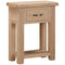 Salcombe Oak 1 Drawer Console Table