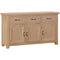 Salcombe Oak 3 Door Sideboard